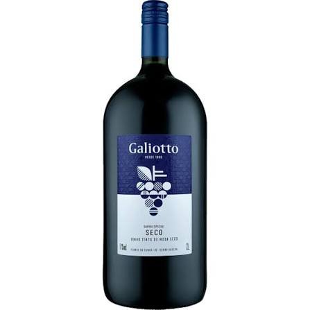 Vinho Galiotto Tinto Seco 2 L