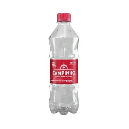 Água Mineral Campinho com Gás 500 ml