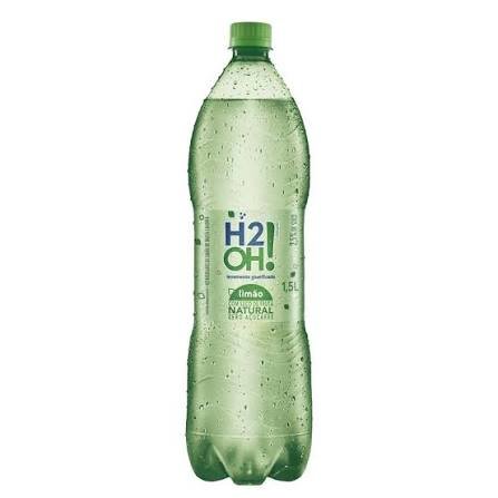 H2OH! Limão PET 1,5 L com 12 unidades