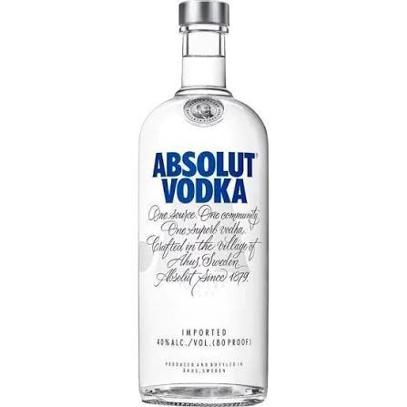 Vodka Absolut Natural 1 L