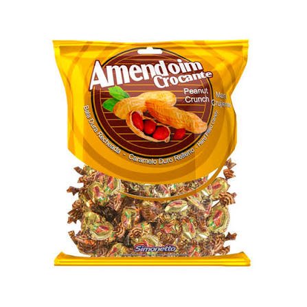 Bala Amendoim Crocante 500 g