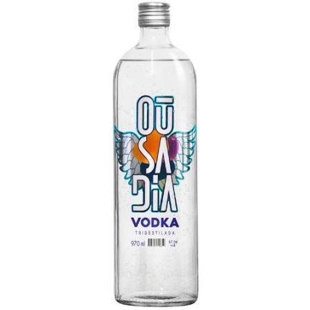 Vodka Ousadia Tradicional Vidro 900 ml